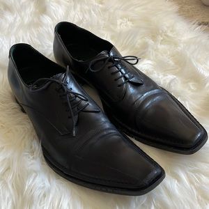 Kenneth Cole black leather dress shoes men’s size 13